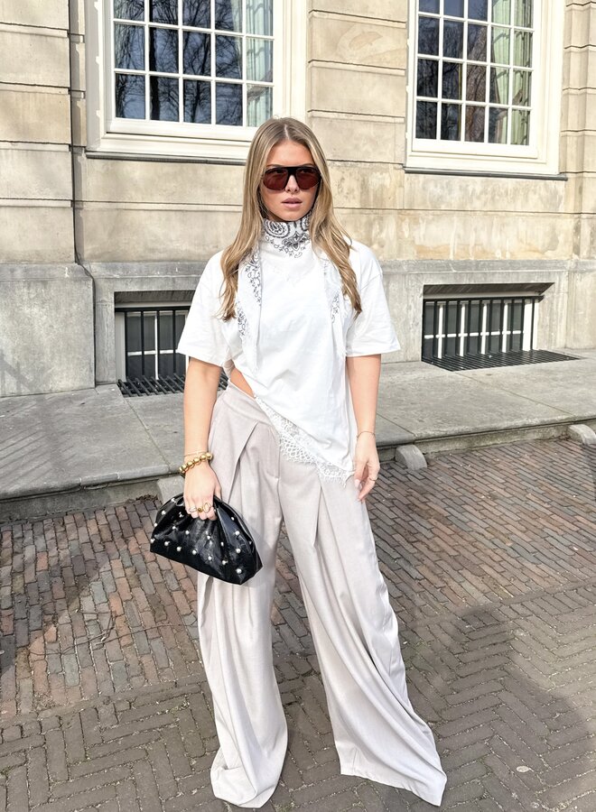 Pantalon Mavie taupe