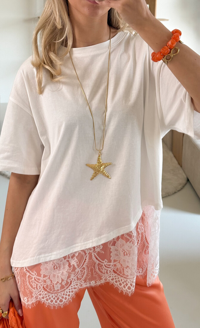 Golden Shell Star ketting