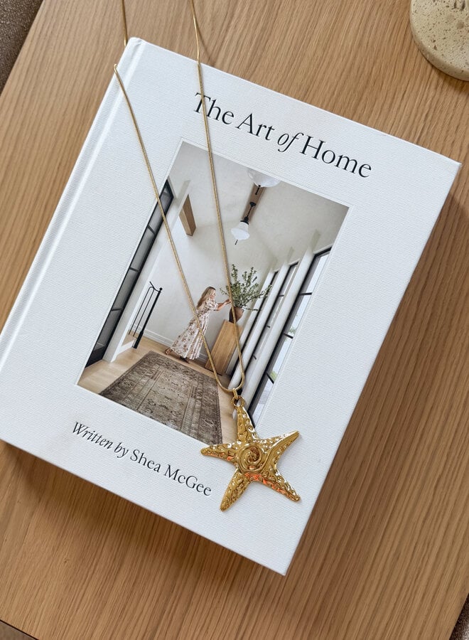 Golden Shell Star ketting