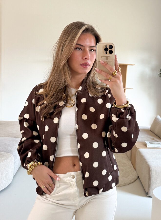 Florine jacket bruin