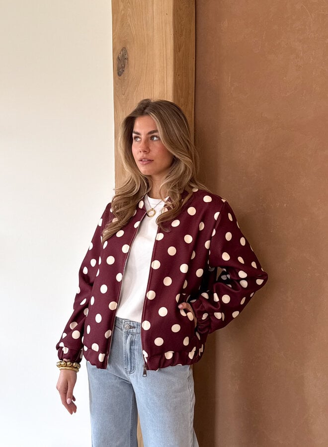 Florine jacket bordeaux