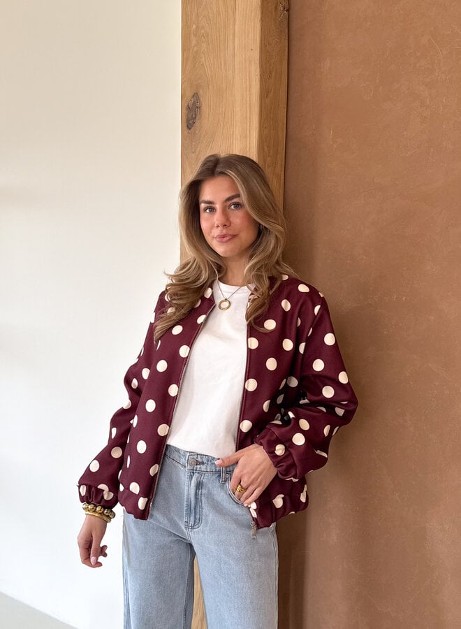 Florine jacket bordeaux