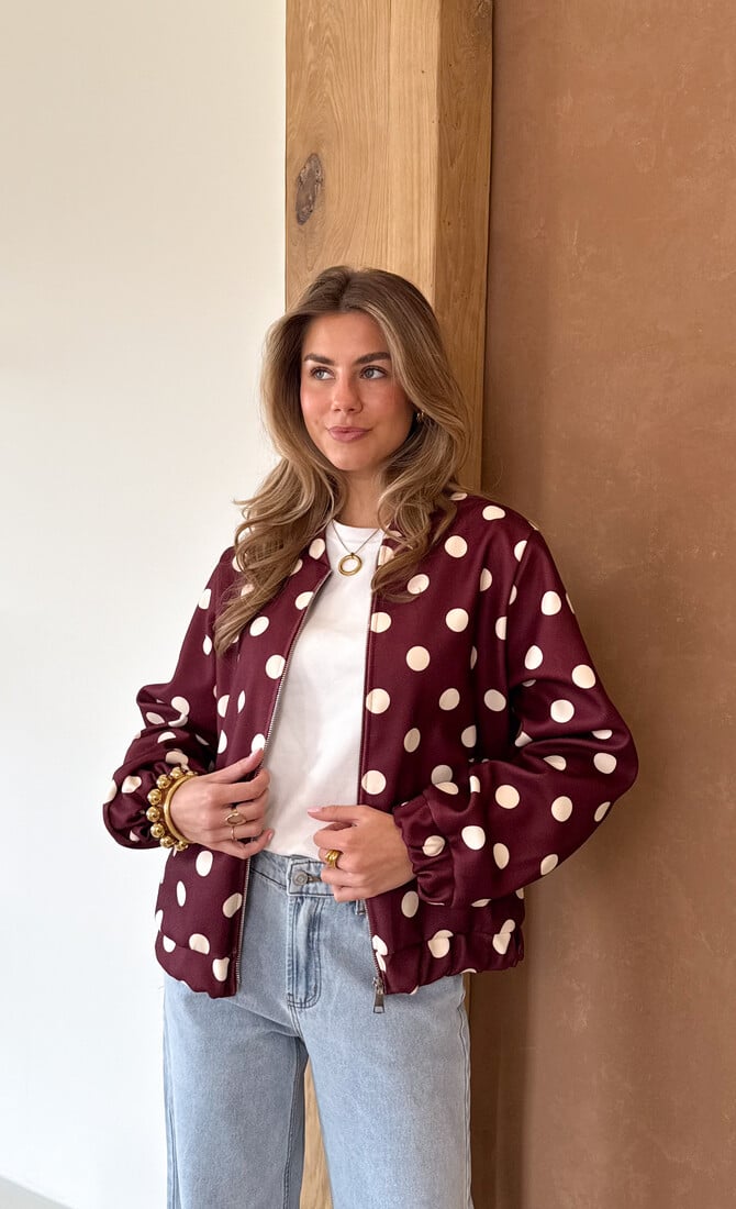 Florine jacket bordeaux