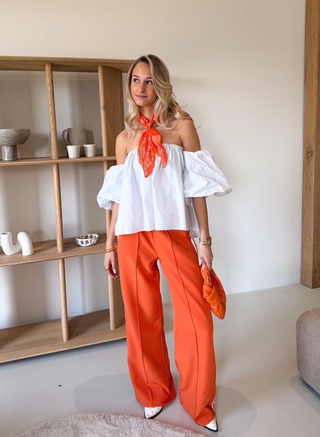 Broek Talia oranje