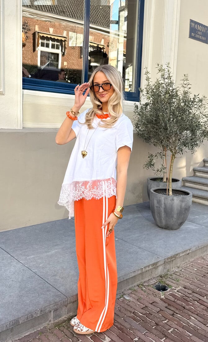 Broek Talia oranje