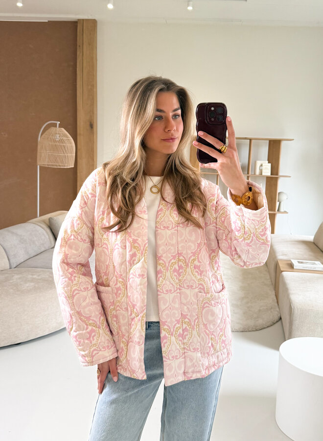 Jas Doortje lichtroze