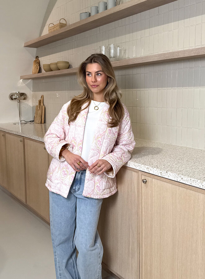 Jas Doortje lichtroze