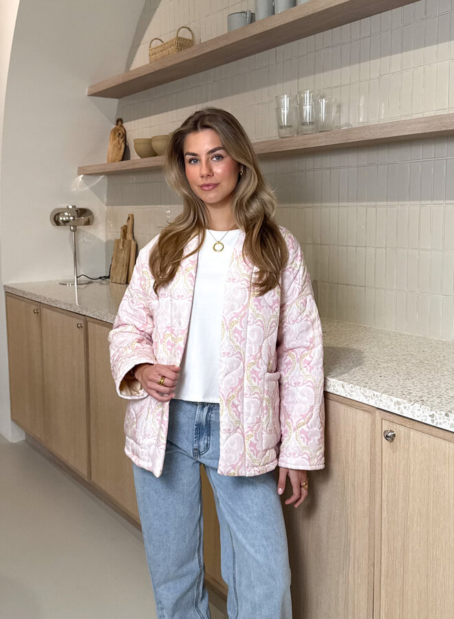 Jas Doortje lichtroze