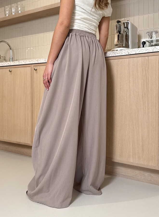 Pantalon Mavie taupe
