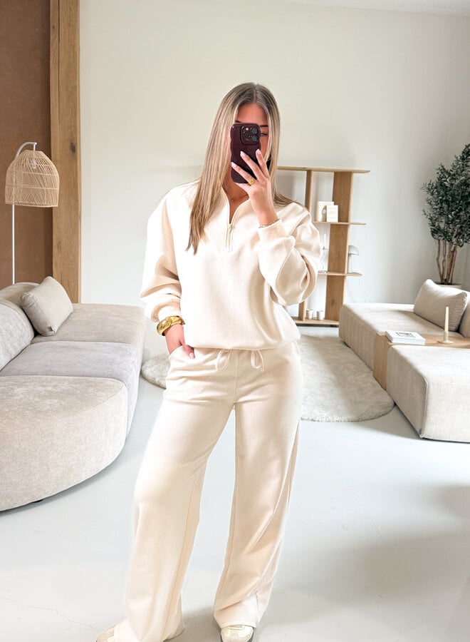 Joggingbroek Melina cremé