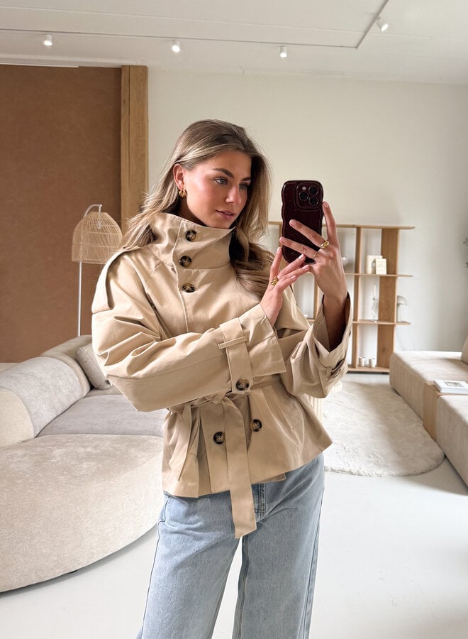 Demi trenchcoat beige