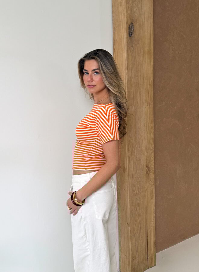 Strepen top Kate oranje