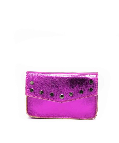 Laura - Metallic - Crossbodytassen - Roze - Fuchsia