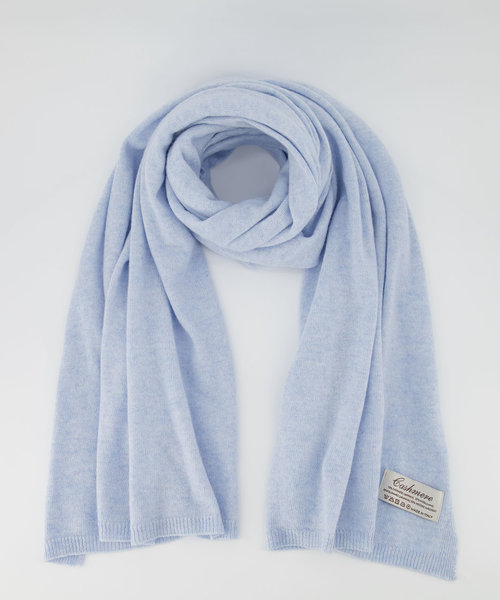 Cassy -  - Plain scarves - Blue - Blu 723 -