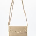 Laura - Classic Grain - Crossbody bags - Taupe - D05 - Gold