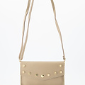 Laura - Classic Grain - Crossbodytassen - Taupe - D05 - Goudkleurig