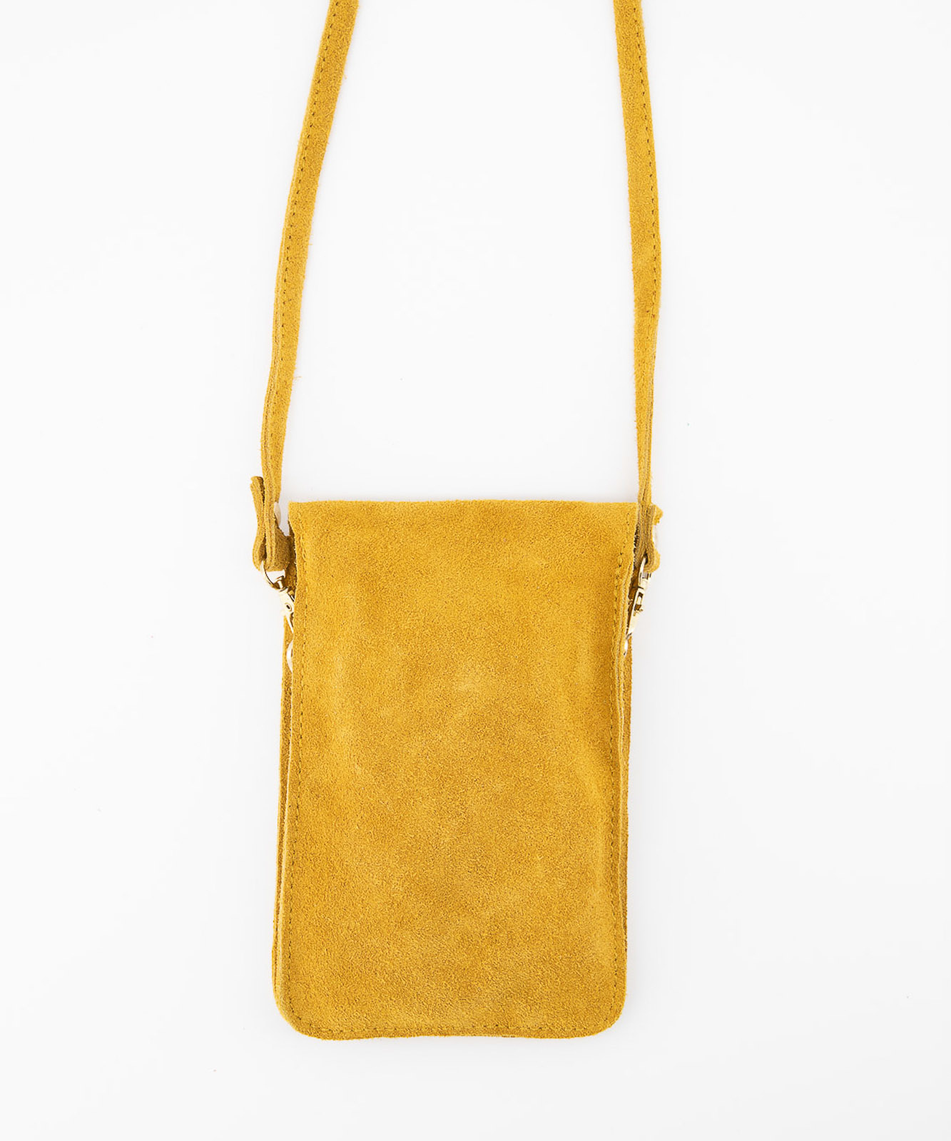 Crossbody bags Pona Suede Crossbody bags Yellow 44 Gold