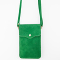 Pona - Suede - Crossbody bags - Green - 35 - Gold