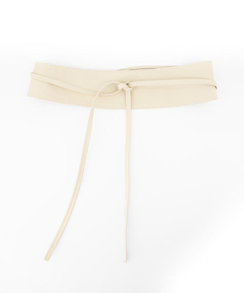 Lily - Sauvage - Wikkelriemen - Wit - Latte S37 -