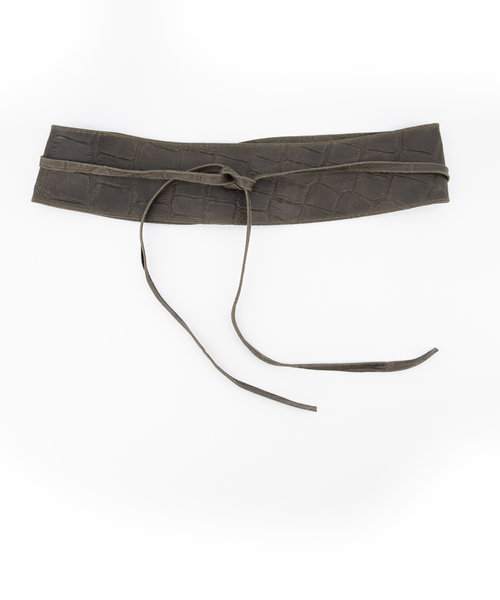 Lily - Croco - Beltsen - Green - 49 -