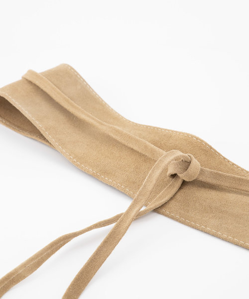 Nikkie - Suede - Waist belts - Beige - 4 -