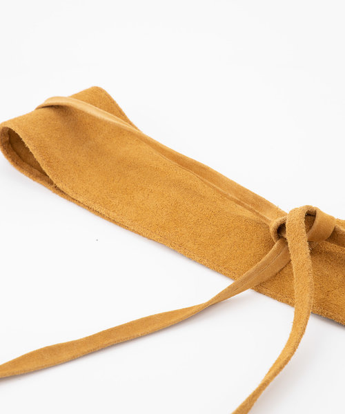 Nikkie - Suede - Wikkelriemen - Bruin - 6 -