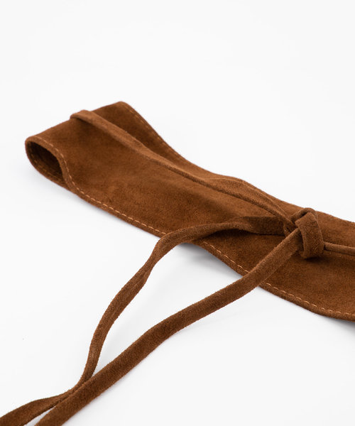 Nikkie - Suede - Waist belts - Brown - 37 -