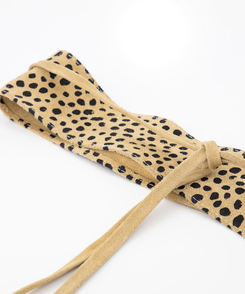 Nikkie - Suede - Waist belts - - Cheetah -