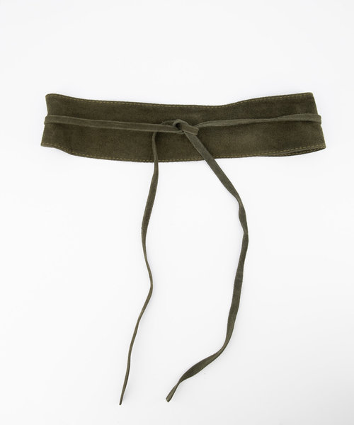 Nikkie - Suede - Waist belts - Green - 49 -