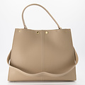 Noelle - Classic Grain - Hand bags - Taupe - D05 - Gold