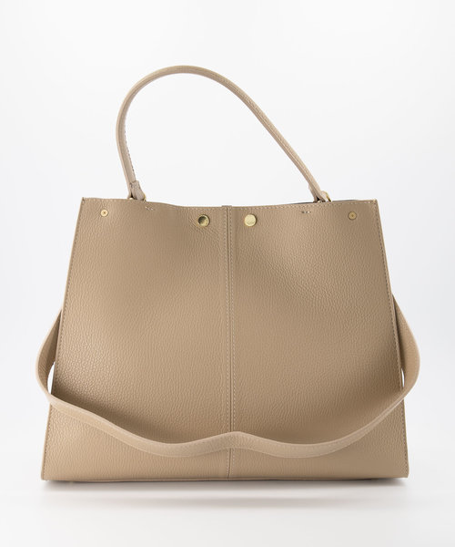 Noelle - Classic Grain - Hand bags - Taupe - D05 - Gold