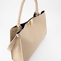 Noelle - Classic Grain - Hand bags - Taupe - D05 - Gold