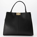 Noelle - Classic Grain - Hand bags - Black - D28 - Gold