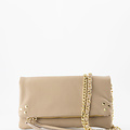 Volly - Classic Grain - Crossbodytassen - Taupe - D05 - Goudkleurig