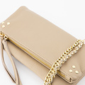 Volly - Classic Grain - Crossbody bags - Taupe - D05 - Gold