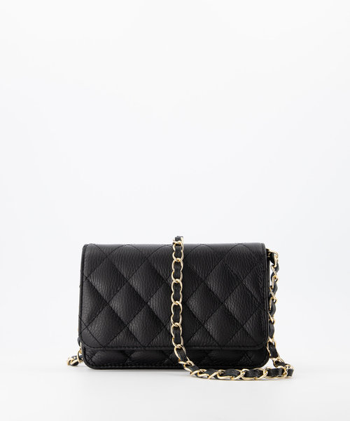 Jamy - Classic Grain - Crossbody bags - Black - D28 - Gold