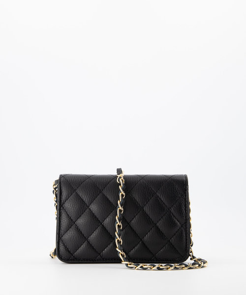 Jamy - Classic Grain - Crossbody bags - Black - D28 - Gold