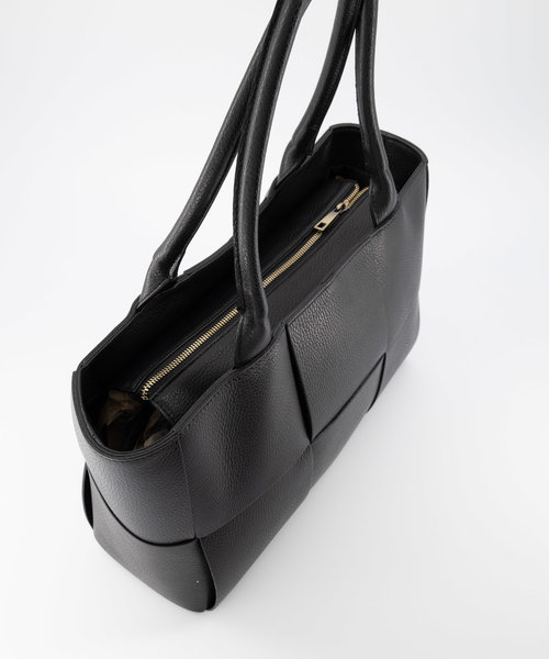 Sharon 1 - Classic Grain - Shoulder bags - Black - D28 -