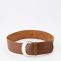 Milou - - Belts with buckles - Brown - Bruin - Silver