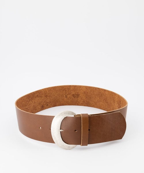 Milou - - Belts with buckles - Brown - Bruin - Silver