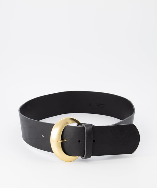 Milou - - Belts with buckles - Black - Zwart - Gold