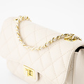 Sophia - Classic Grain - Hand bags - Cream- D37 - Gold