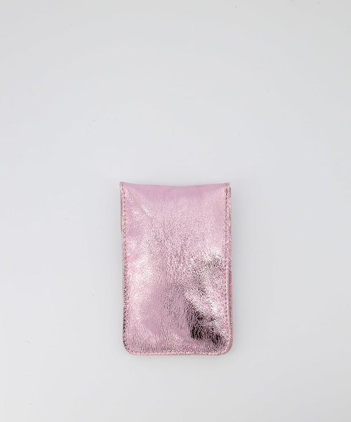 Pona - Metallic - Crossbody bags - Pink - 19L - Gold