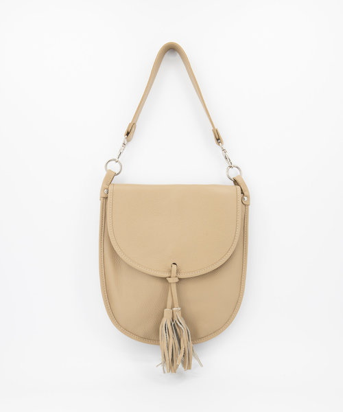 Meghan - Classic Grain - Crossbody bags - Taupe - D05