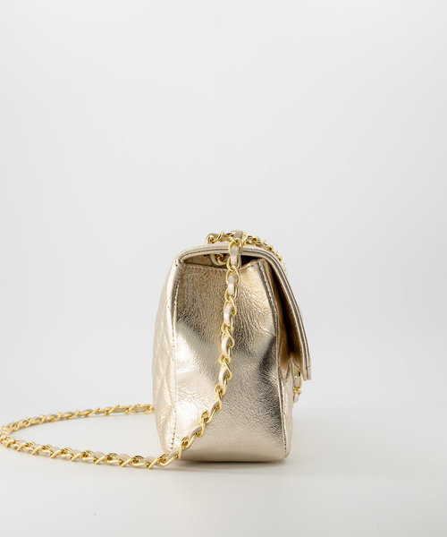 Audrey Medium - Sauvage - Crossbodytassen - - Goud - Goudkleurig