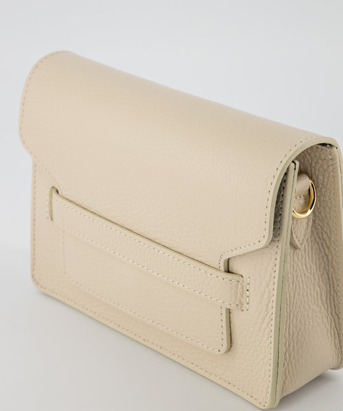 Janice - Classic Grain - Crossbodytassen - Wit - D37 - Goudkleurig