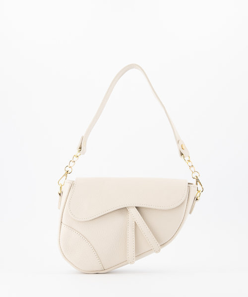 Gigi - Classic Grain - Crossbody bags - Beige - D37 - Gold