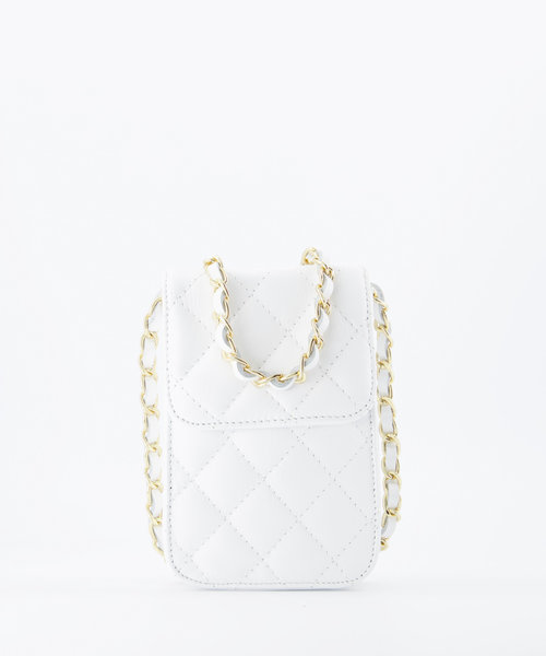 Daisy - Sauvage - Crossbody bags - White -  - Gold