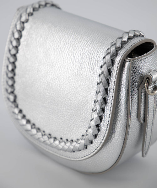 Chelsea - Classic Grain - Crossbody bags - Silver -  - Silver