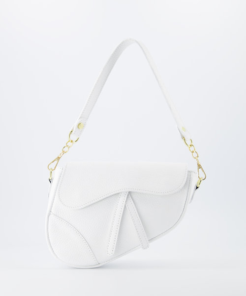 Nieuw Gigi - Classic Grain - Crossbodytassen - Wit - D01 - Goudkleurig